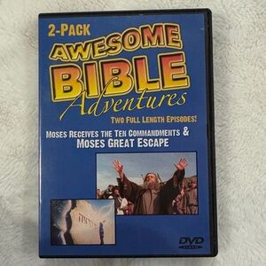 Awesome Bible Adventures Moses DVD